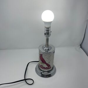 ✨ ST. LOUIS CARDINALS MLB Metal Table Lamp Base - Man Cave ✨